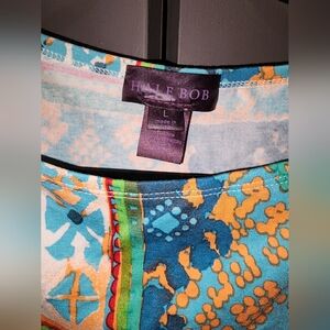 NWT Hale Bob Multicolor Patterned Dress